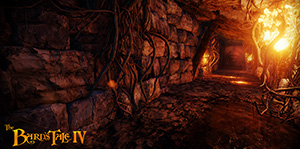 First screenshot of The Bard's Tale IV