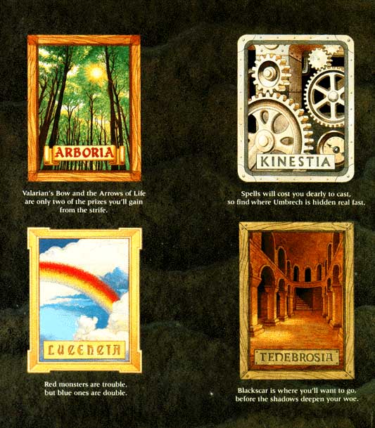 Box Clues (1 of 2) from The Bard's Tale III: Thief of Fate